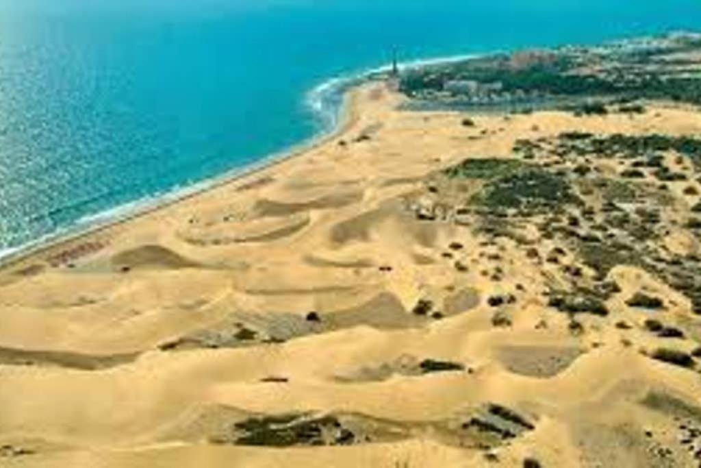 Bungalow Maspalomas Tranquilo Luminoso Y Apto Para El Teletrabajo エクステリア 写真