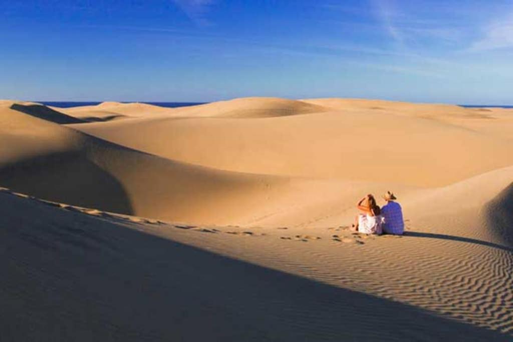 Bungalow Maspalomas Tranquilo Luminoso Y Apto Para El Teletrabajo エクステリア 写真