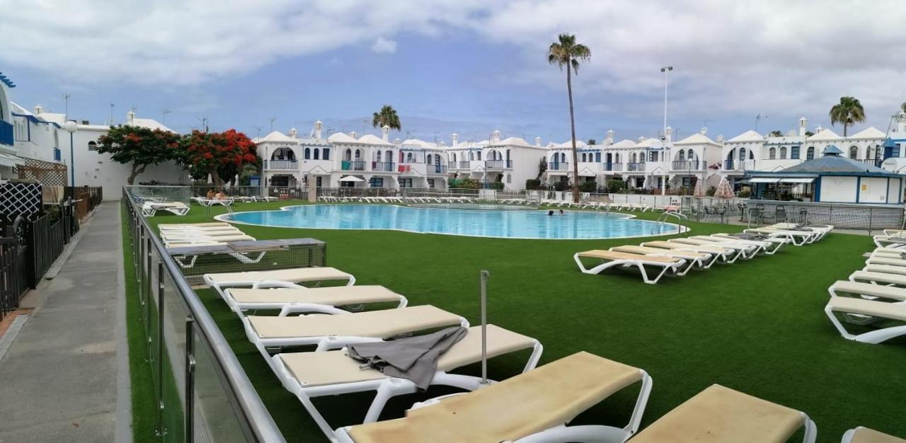 Bungalow Maspalomas Tranquilo Luminoso Y Apto Para El Teletrabajo エクステリア 写真
